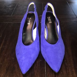 Brand New Blue Suede Shoes!